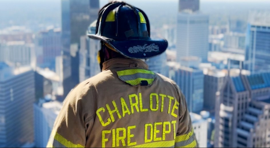 veteran firefighter and first responder standing together 